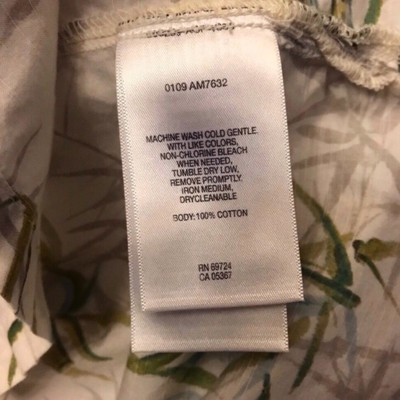 Columbia Men’s Short Sleeved Button Down Shirt M - Picture 6 of 6